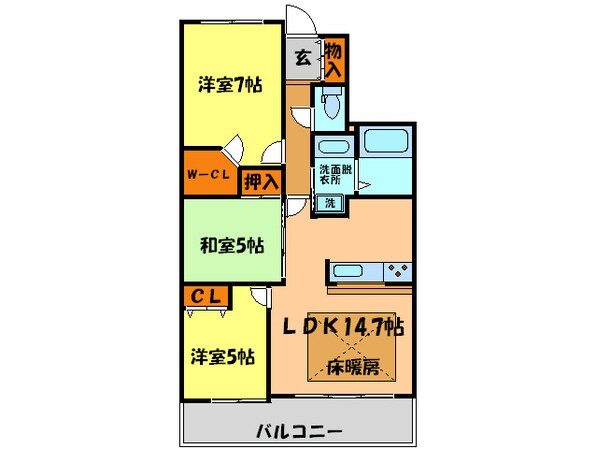 ｾﾚｯｿｺ-ﾄ千里中央アネックスの物件間取画像